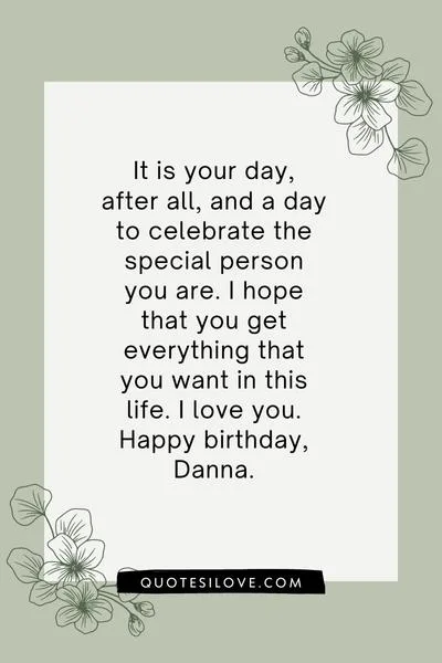 Happy Birthday Danna Quotes and Wishes Happy Birthday Danna Quotes and Wishes