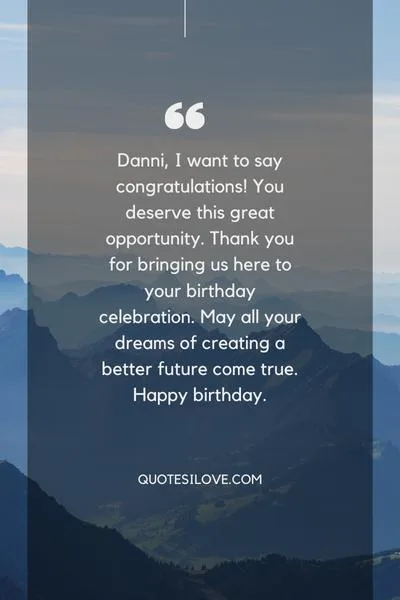 Happy Birthday Danni Quotes and Wishes