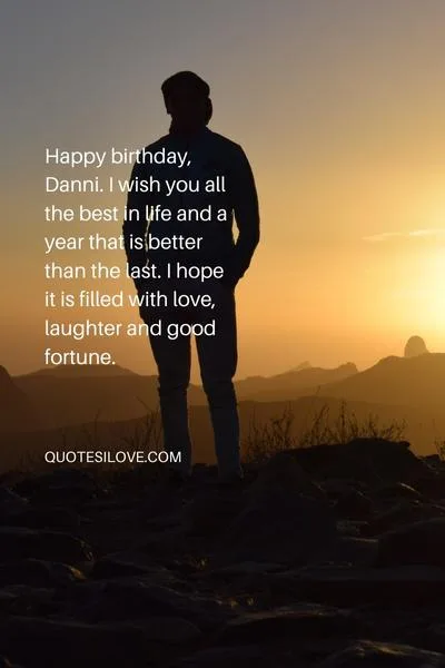 Happy Birthday Danni Quotes and Wishes