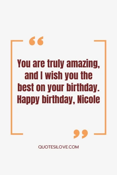 Happy Birthday Nicole Wishes and Quotes Happy Birthday Nicole Wishes and Quotes