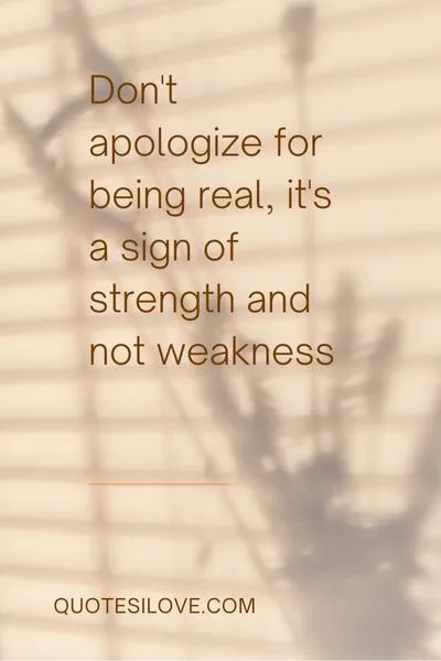 No Need to Be Sorry Quotes No Need to Be Sorry Quotes