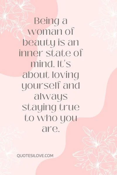 Quotes About Being a Woman of Beauty