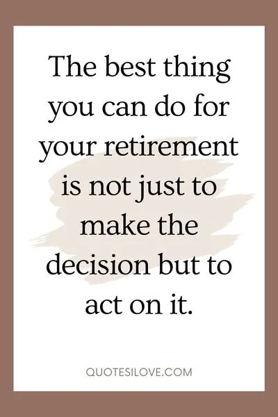 Retirement Planning Quotes