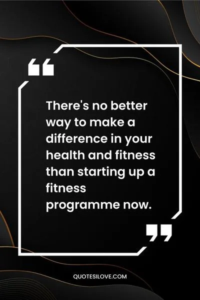 Starting Fitness Journey Quotes