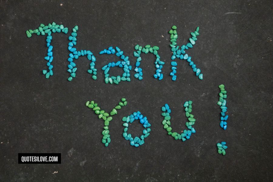 Thank You Quotes for Baptism