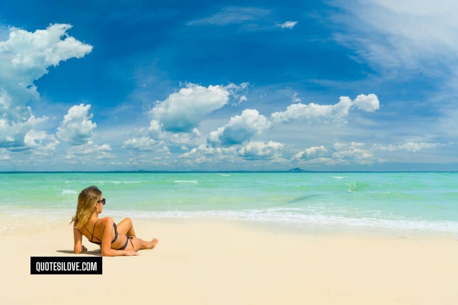 Alone in the Beach Quotes