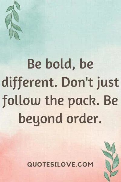 Beyond Order Quotes Beyond Order Quotes