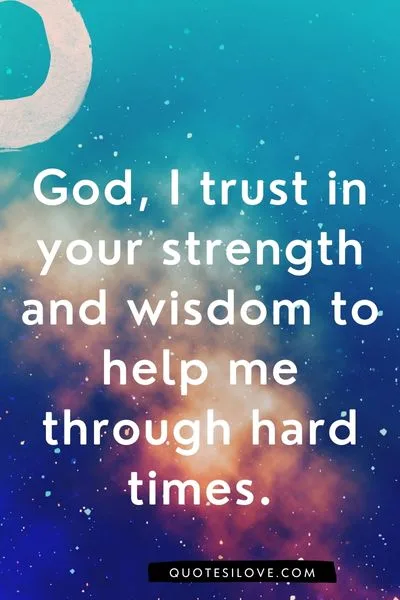 God I Trust in You Quotes God I Trust in You Quotes