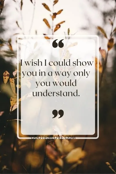 I Wish I Could Show You Quotes