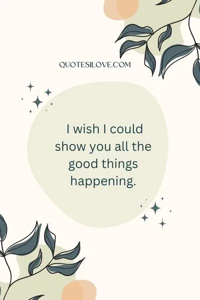 I Wish I Could Show You Quotes