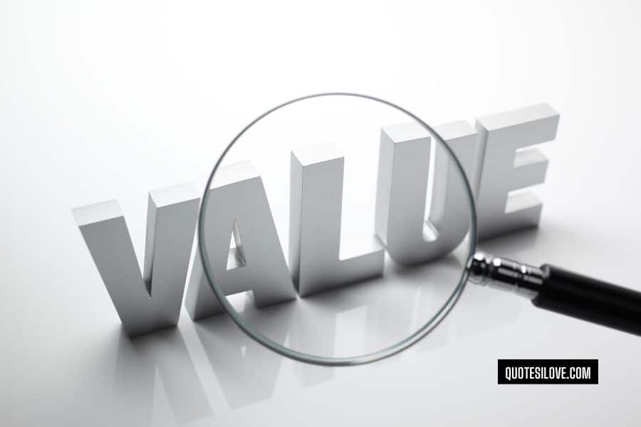 No Value for My Love Quotes