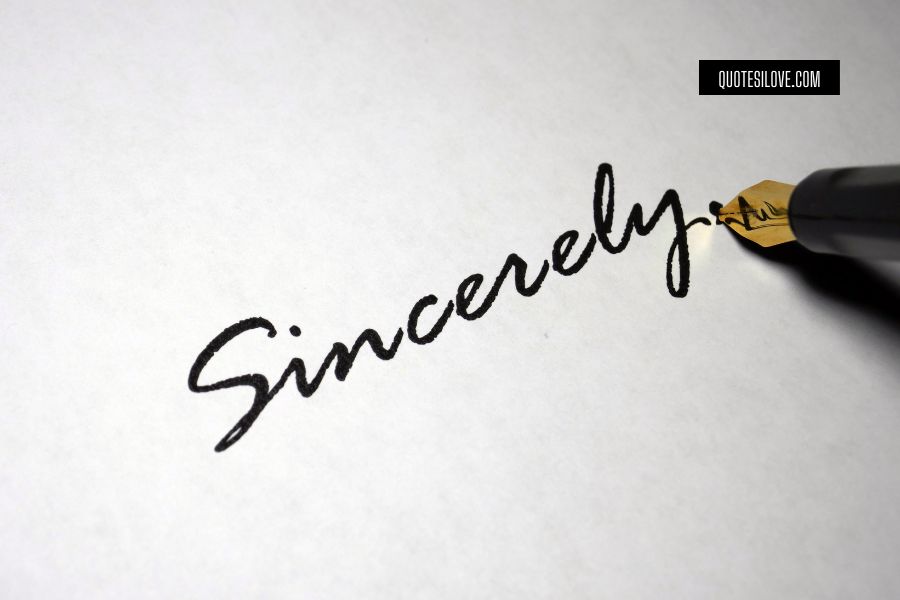 No Value for Sincerity Quotes