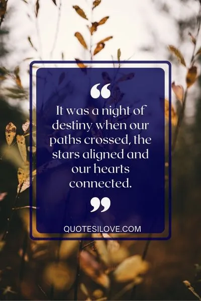 The Stars Aligned the Night We Met Quotes The Stars Aligned the Night We Met Quotes