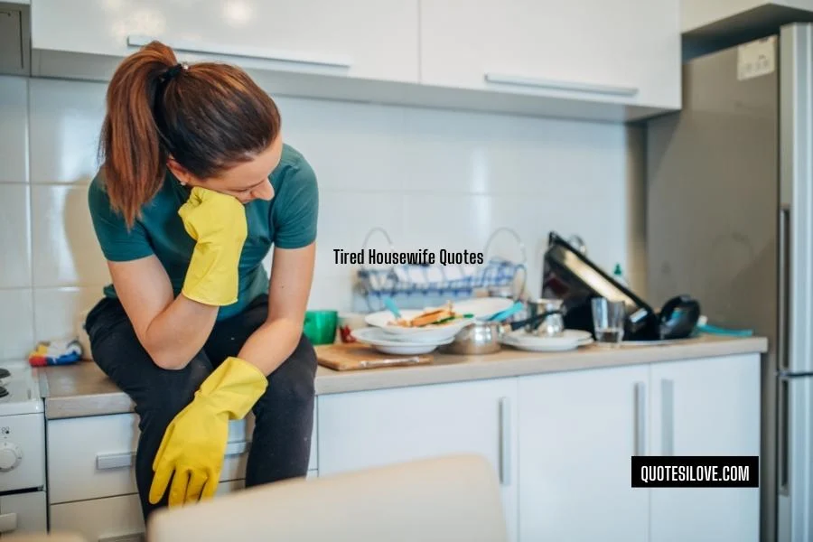 Tired Housewife Quotes
