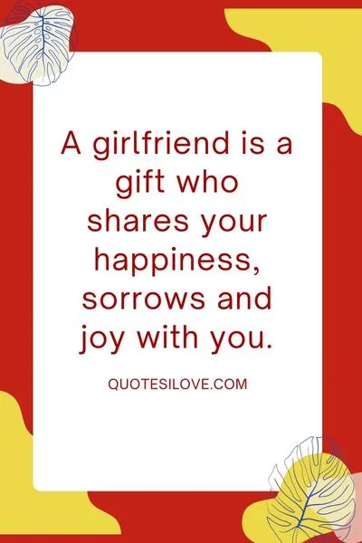 Value of Girlfriend Quotes