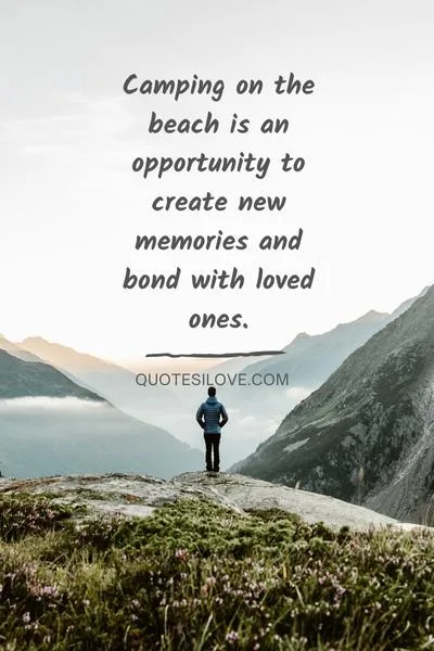 Beach Camping Quotes