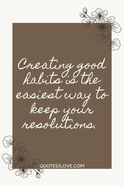 Building Habits Quotes
