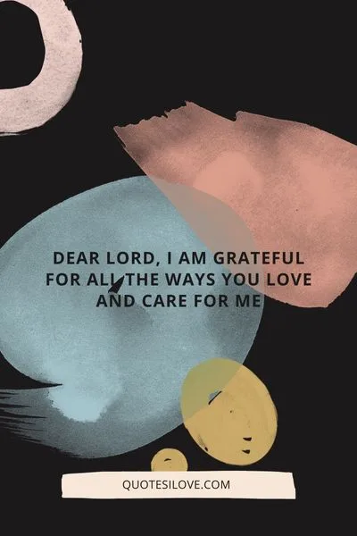 Dear God Thank You for Everything Quotes