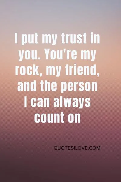 I Put My Trust In You Quotes I Put My Trust In You Quotes