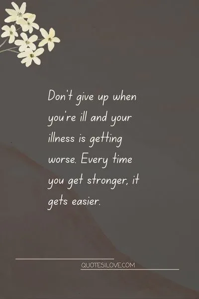 Ill Health Quotes