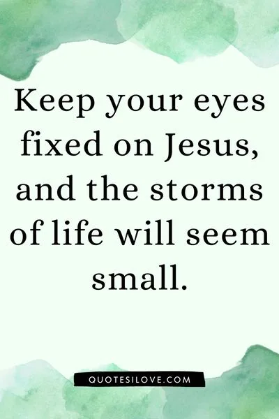 Looking Unto Jesus Quotes