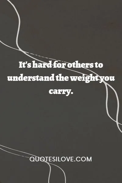 No One Will Understand Your Pain Quotes