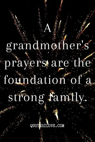 Praying Grandmother Quotes