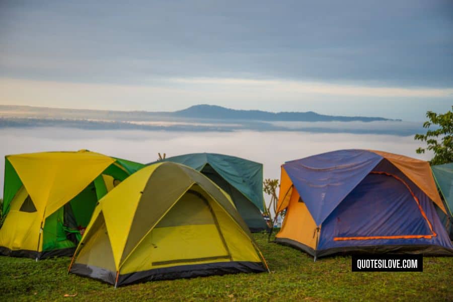 Tent Camping Quotes