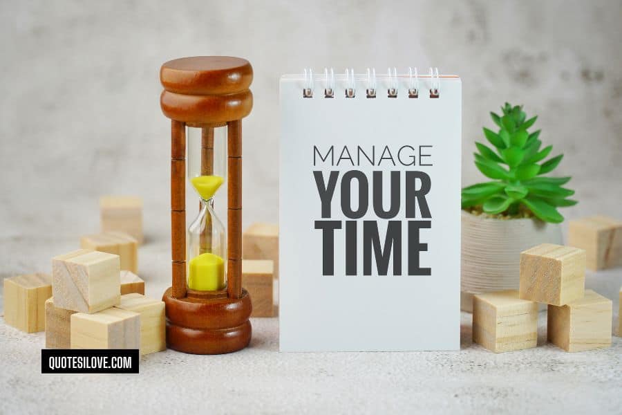 Time Management Is the Key to Success Quotes