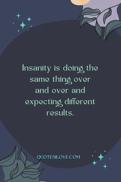 A Sign of Insanity Quotes