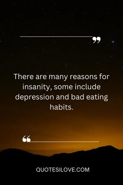 A Sign of Insanity Quotes