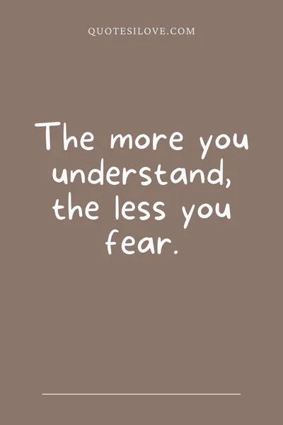 Adjustment and Understanding Quotes Adjustment and Understanding Quotes