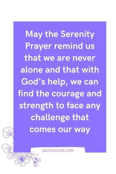 God Grant Me the Serenity Quotes