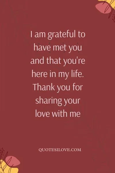 My Life Change Because of You Quotes