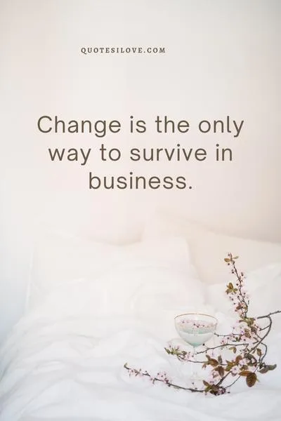 Quotes About Change and Growth in Business