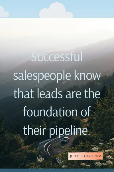 Sales Leads Quotes
