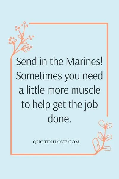 Send in the Marines Quotes Send in the Marines Quotes