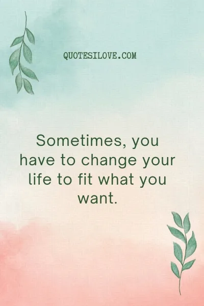 Sometimes You Have to Change Quotes Sometimes You Have to Change Quotes