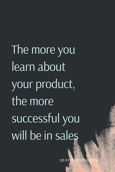 Successful Sales Quotes