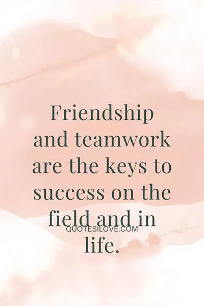 Teammate Friendship Quotes Teammate Friendship Quotes