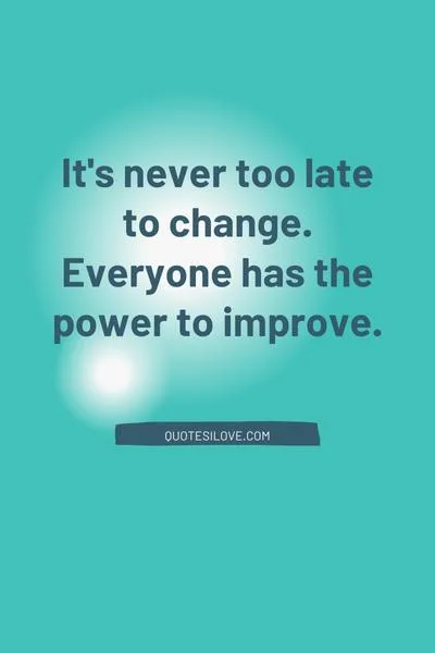 Human Change Quotes