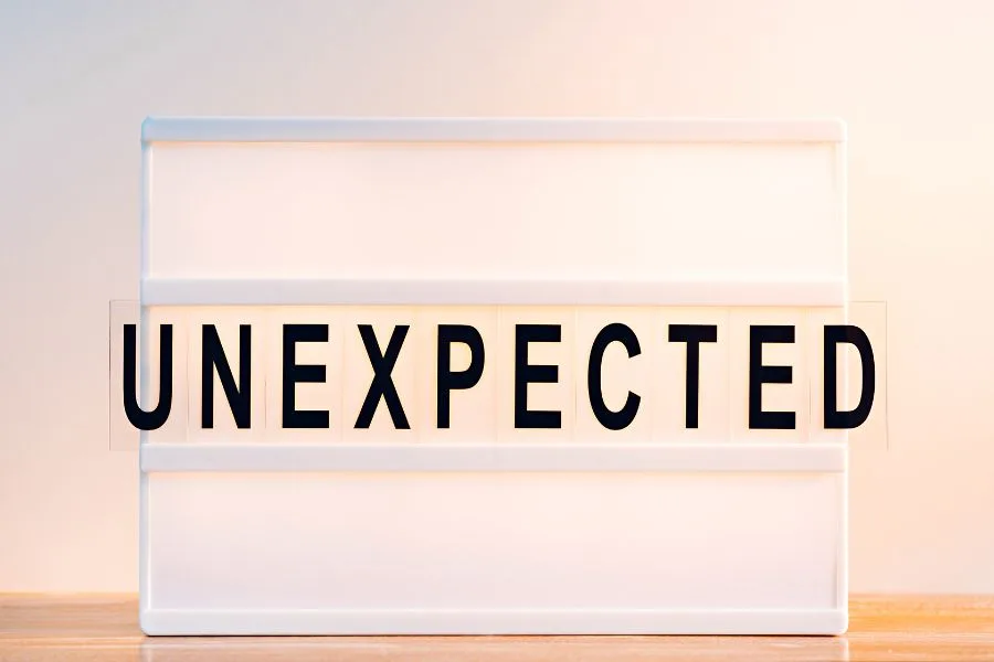 Unexpected Change Quotes