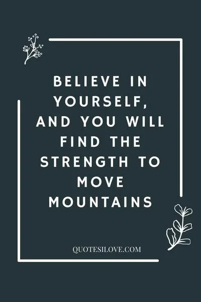 Affirmation Quotes for Strength