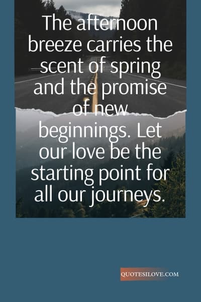 Afternoon Love Quotes