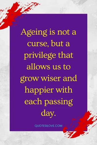 Age and Happiness Quotes