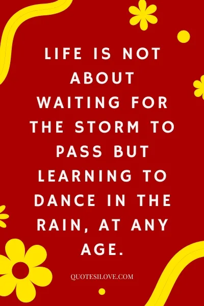 Age and Happiness Quotes ()
