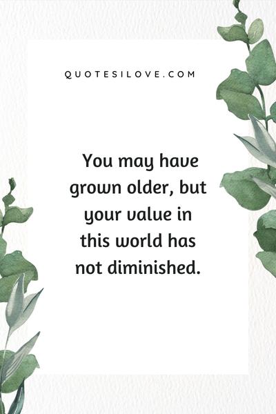 Aged People Quotes