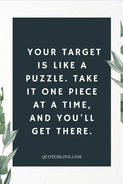 Aim for the Target Quotes () Aim for the Target Quotes ()