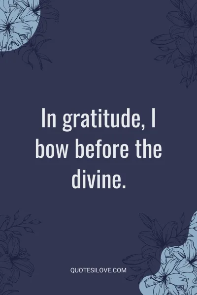 Appreciation Quotes to God Almighty