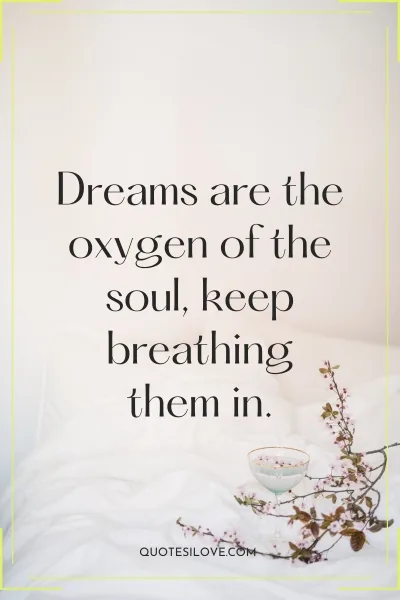 Breathing Dreams Like Air Quotes () Breathing Dreams Like Air Quotes ()
